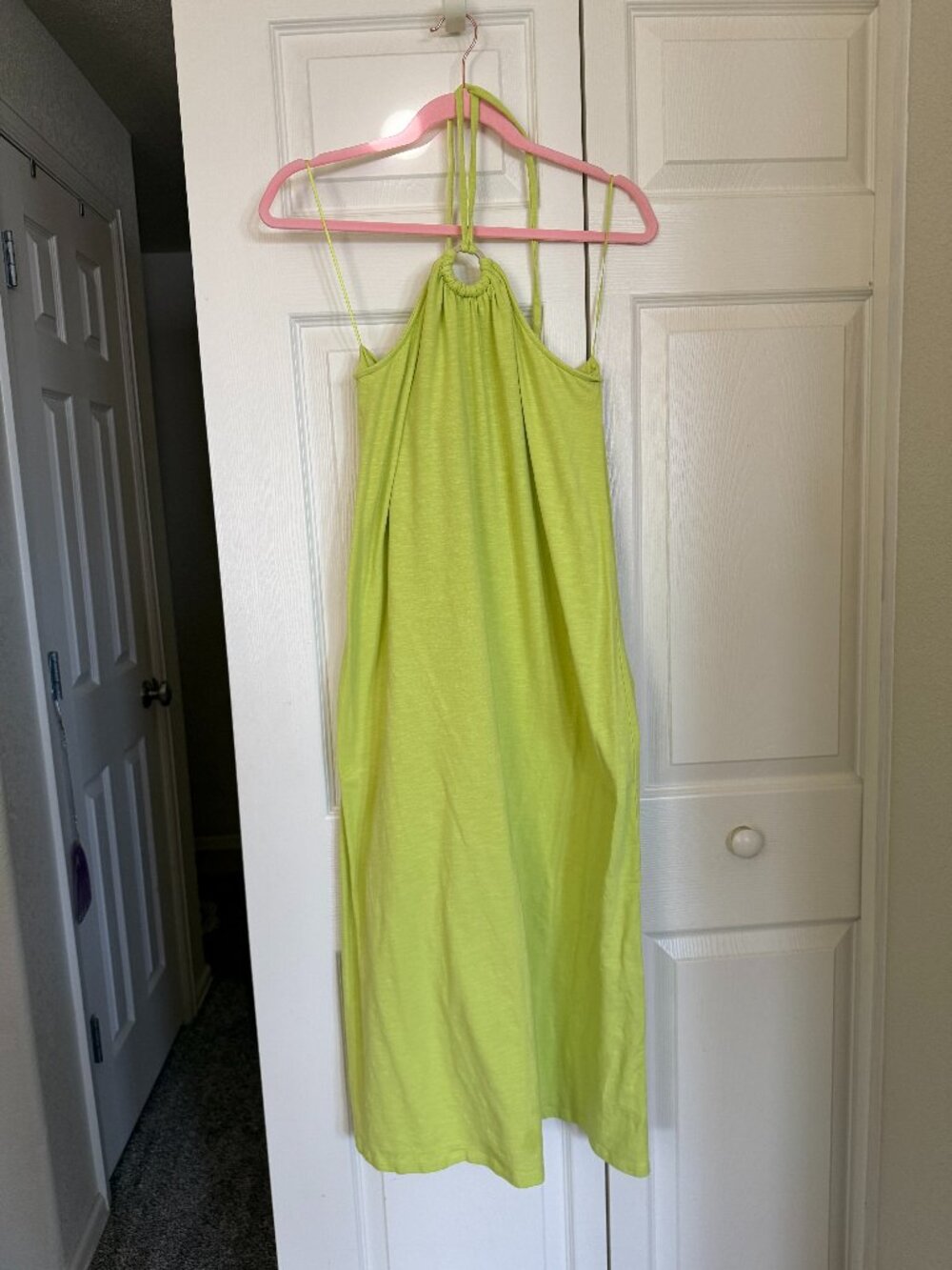 Tie neck sun dress